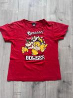 Nintendo t-shirt Super Mario Bowser rood maat 9-11 jaar 134, Gebruikt, Ophalen of Verzenden, Shirt of Longsleeve, Jongen