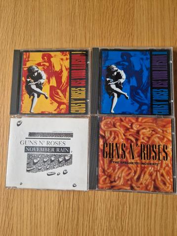 Guns N' Roses 4 CD's samen voor 12 euro beschikbaar voor biedingen