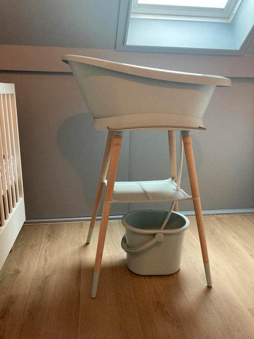 Bebe jou babybad & badstandaard Sense sky green met emmer, Kinderen en Baby's, Badjes en Verzorging, Ophalen of Verzenden