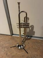 Holton T102 Zilver Trompet + Accessoires, Ophalen, Gebruikt, Bes-trompet, Met koffer
