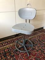 Vintage bureaustoel (jaren '70), Ophalen, Gebruikt, Grijs, Bureaustoel