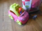mega bloks auto met poppetje en een zak met div blokken, Ophalen of Verzenden, Gebruikt, Megabloks