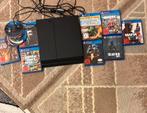 PlayStation 4 Fat + games + 2 controllers (topstaat), Ophalen of Verzenden, Zo goed als nieuw, Controller, PlayStation 4