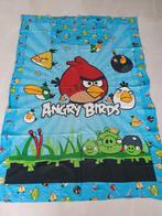 Angry Birds Dekbedovertrek + Kussenhoes - Blauw, Dekbedovertrek, Ophalen of Verzenden, Zo goed als nieuw, Jongetje of Meisje