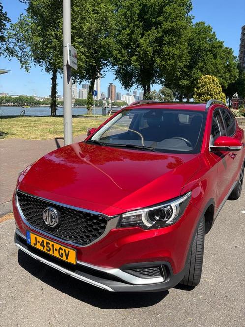 MG ZS EV Electric 143pk 2020 Rood, Auto's, MG, Particulier, ZS, Elektrisch, SUV of Terreinwagen, Automaat, Origineel Nederlands