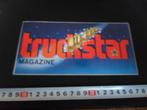 sticker TRUCKSTAR Magazine 10 Jaar, Ophalen, Zo goed als nieuw, Sticker