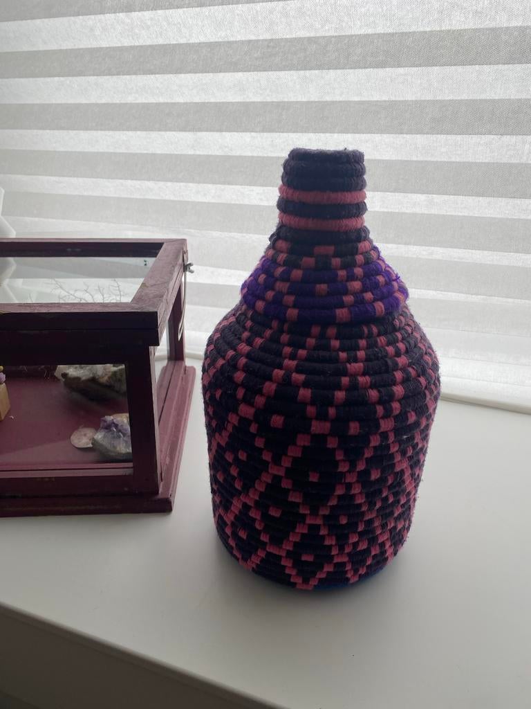 Handgemaakte berber mand berbermand kelim, Overige materialen, Overige kleuren, Ophalen of Verzenden, Zo goed als nieuw