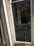 Achterdeur hardhout (merbau), Doe-het-zelf en Verbouw, Deuren en Horren, Ophalen, Gebruikt, 80 tot 100 cm, Buitendeur