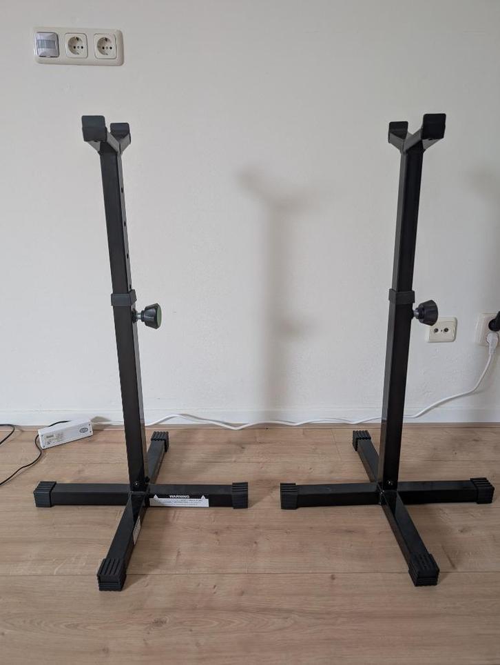 Tunturi haltersteunen WT10, Sport en Fitness, Fitnessmaterialen, Zo goed als nieuw, Overige typen, Ophalen