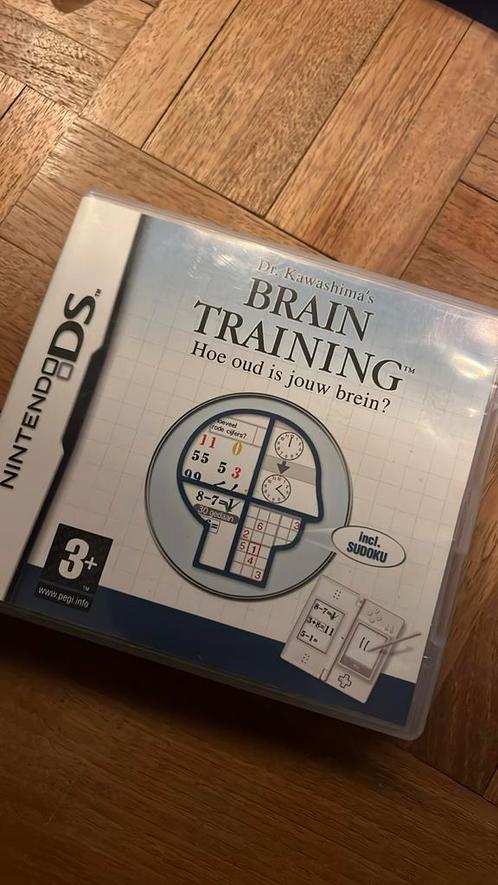 Dr. Kawashima's Brain Training, NDS, Spelcomputers en Games, Games | Nintendo DS, Zo goed als nieuw, Puzzel en Educatief, 3 spelers of meer