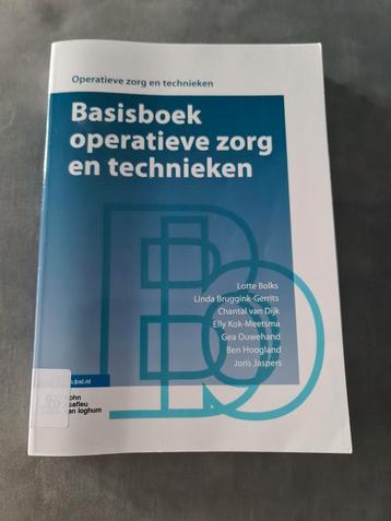 Basisboek operatieve zorg en technieken Bolks et. All. beschikbaar voor biedingen