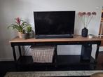 Landelijke Console Tafel / TV Meubel, Huis en Inrichting, Tafels | Sidetables, Ophalen, Gebruikt, 200 cm of meer, Landelijk