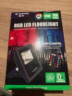 RGB LED Floodlight met Afstandsbediening, Ophalen, Kunststof, Minder dan 50 watt, Nieuw