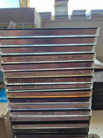 100 Verzamelcd's - Verzameling/collectie/Partij/Opruiming   beschikbaar voor biedingen