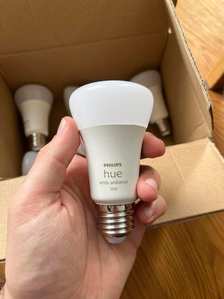 Philips Hue White Ambiance 1100 lumen, Huis en Inrichting, Lampen | Losse lampen, Zo goed als nieuw, Led-lamp, Minder dan 30 watt