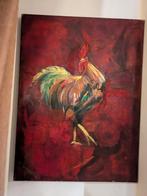 Olie schilderij haan, Ophalen of Verzenden