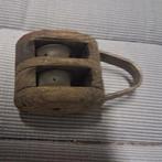 Klein Scheepsblok / Katrol, Ophalen of Verzenden, Gebruikt, Motorboot of Zeilboot, Gebruiksvoorwerp