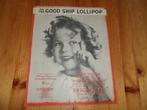 On the good ship lollipop - clare / whiting, Gebruikt, Zang, Ophalen of Verzenden, Artiest of Componist