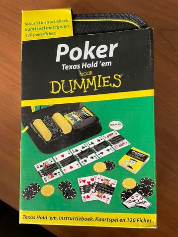 Poker voor Dummies (texas hold ‘em) NIEUW! beschikbaar voor biedingen