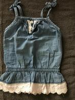 ZGAN superschattig spijkertuniekje met leuk randje maat 74, Kinderen en Baby's, Babykleding | Maat 74, Ophalen of Verzenden, Zo goed als nieuw