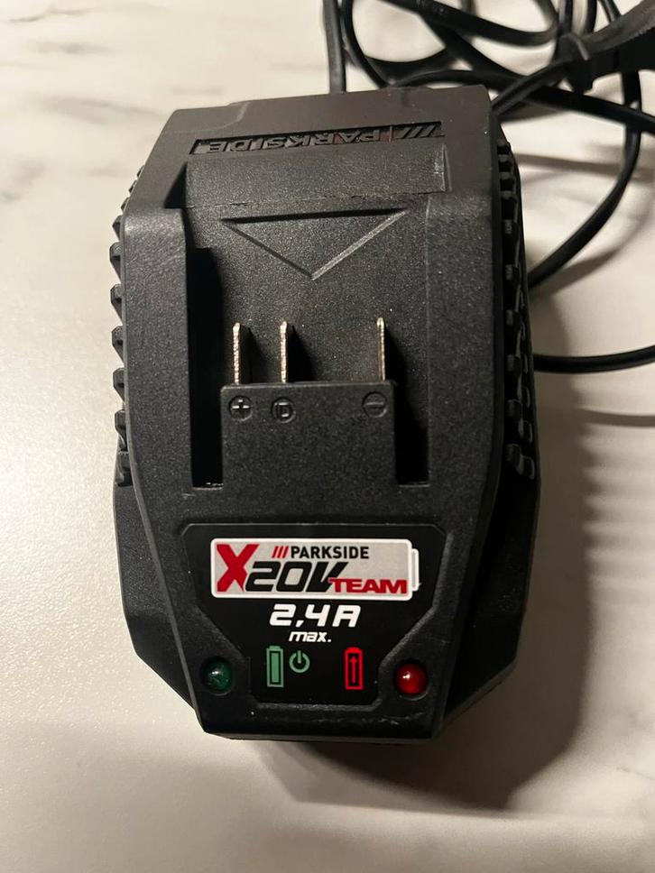 Parkside PL20 A1 Acculader - Snel en Efficiënt, Doe-het-zelf en Verbouw, Gereedschap | Machine-onderdelen en Toebehoren, Zo goed als nieuw