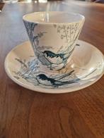 Vintage Petrus Regout kop en schotel, Ophalen of Verzenden