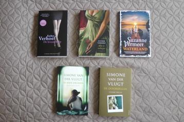 Prachtige thriller boeken (5x) van Nederlandse auteurs beschikbaar voor biedingen
