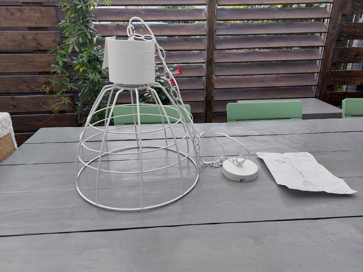 Metalen industriele hanglamp NIEUW, Huis en Inrichting, Lampen | Hanglampen, Nieuw, Minder dan 50 cm, Ophalen of Verzenden