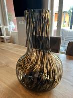 Cheetah vaas, Huis en Inrichting, Woonaccessoires | Vazen, Overige kleuren, Ophalen of Verzenden, Minder dan 50 cm, Glas