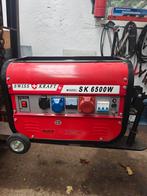 Aggregaat 6500W, Ophalen of Verzenden, Zo goed als nieuw, Minder dan 5 kVA, Benzine
