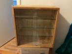 Kastje met glas., Huis en Inrichting, Minder dan 100 cm, 25 tot 50 cm, 50 tot 100 cm, Ophalen of Verzenden