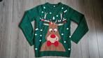 Kersttrui met rendier - Maat 164, Ophalen of Verzenden, Gebruikt, Jongen of Meisje, Trui of Vest