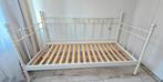 Metalen bed/ bedbank roomwit, Ophalen