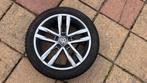 Orginele volkswagen velgen 17 inch met winterbanden, Auto-onderdelen, Gebruikt, Banden en Velgen, 17 inch, Personenwagen