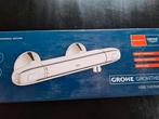 Grohtherm 1000 nieuw incl koppelingen en rosetjes, Verzenden, Zo goed als nieuw, Chroom, Douche