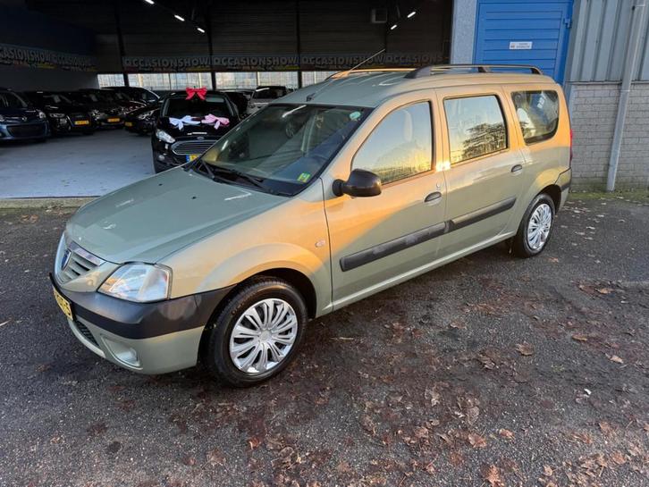 Dacia Logan MCV 1.6-16V Lauréate 7p., Auto's, Dacia, Bedrijf, Te koop, Logan MCV, ABS, Airbags, Airconditioning, Boordcomputer
