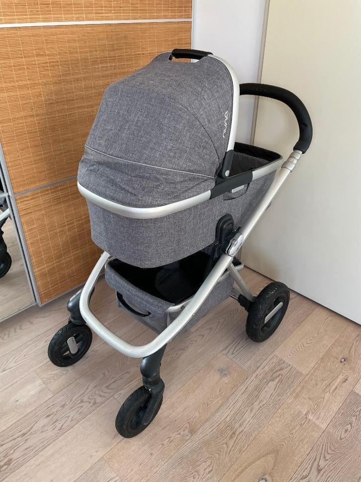 Nuna IVVI Savi kinderwagen, compleet met reiswieg en extra's, Kinderen en Baby's, Kinderwagens en Combinaties, Overige merken