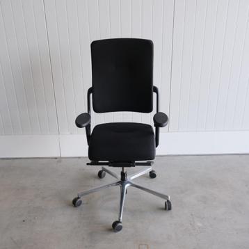 Grahl Xenium Bureaustoel, Zwarte stof, Chroom onderstel beschikbaar voor biedingen