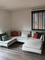 Ikea bank + hocker SÖDERHAMN, Huis en Inrichting, Banken | Bankstellen, Ophalen, Japandi, 250 tot 300 cm, Overige maten