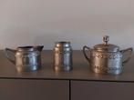 Vintage Tinnen Servies - 3 Delig van Daalderop type 223., Antiek en Kunst, Antiek | Tin, Ophalen of Verzenden