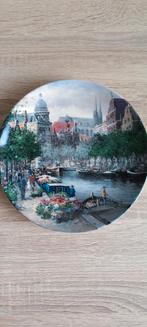 Bord de Amsterdamse Bloemengracht Mosa, Antiek en Kunst, Ophalen of Verzenden