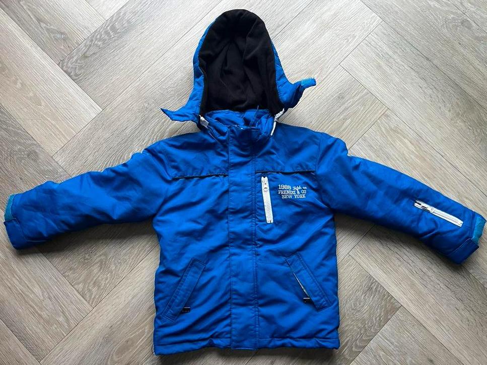 Ski Jas maat 122 Frendz & co, Kinderen en Baby's, Kinderkleding | Maat 122, Gebruikt, Jongen of Meisje, Frendz, Ophalen of Verzenden