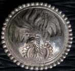 Antieke Gesp, zilver grote PHOENIX vogel fraai gedetailleerd, Ophalen of Verzenden, Zilver, Broche