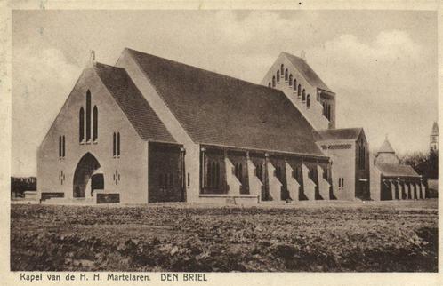 Kapel van de H.H. Martelaren. Den Briel - ongelopen, Verzamelen, Ansichtkaarten | Nederland, Ongelopen, Noord-Holland, 1920 tot 1940