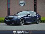 BMW 5-serie 545e xDrive High Executive M Sport CoPilot, Lichtsensor, Gebruikt, 394 pk, Blauw