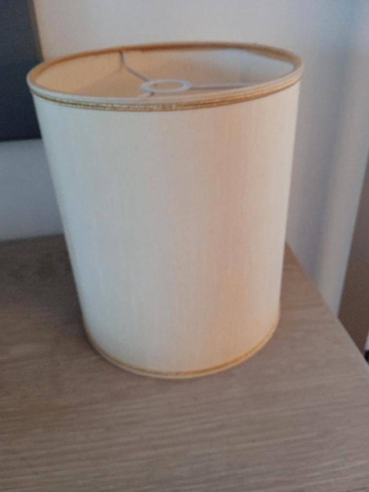 vintage ronde lampenkap, Huis en Inrichting, Lampen | Lampenkappen, Zo goed als nieuw, Minder dan 25 cm, Rond, Ophalen of Verzenden