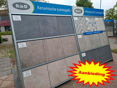 Tuintegels van keramiek., Tuin en Terras, Tegels en Klinkers, Nieuw, Terrastegels, Keramiek, 10 m² of meer, Ophalen of Verzenden