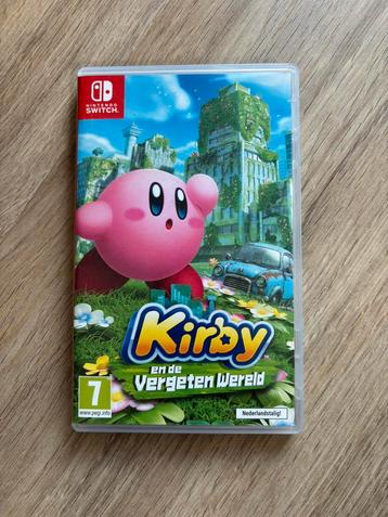 Kirby en de Vergeten Wereld Nintendo Switch beschikbaar voor biedingen