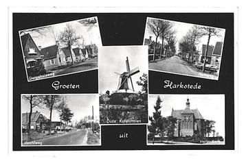 991162 Harkstede Groningen 1960 Gelopen met postzegel beschikbaar voor biedingen