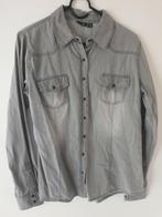 grijze spijkerblouse Esmara maat 44, Ophalen of Verzenden, Gedragen, Maat 42/44 (L), Grijs
